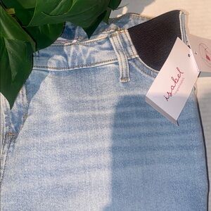 Ingrid & Isabel Light Blue maternity Straight Leg Jeans